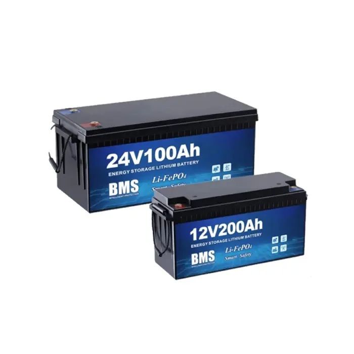 Diepe levensduur 4000 keer 12V 200ah LiFePO4 batterij voor thuis zonne-opslag systeem en RV