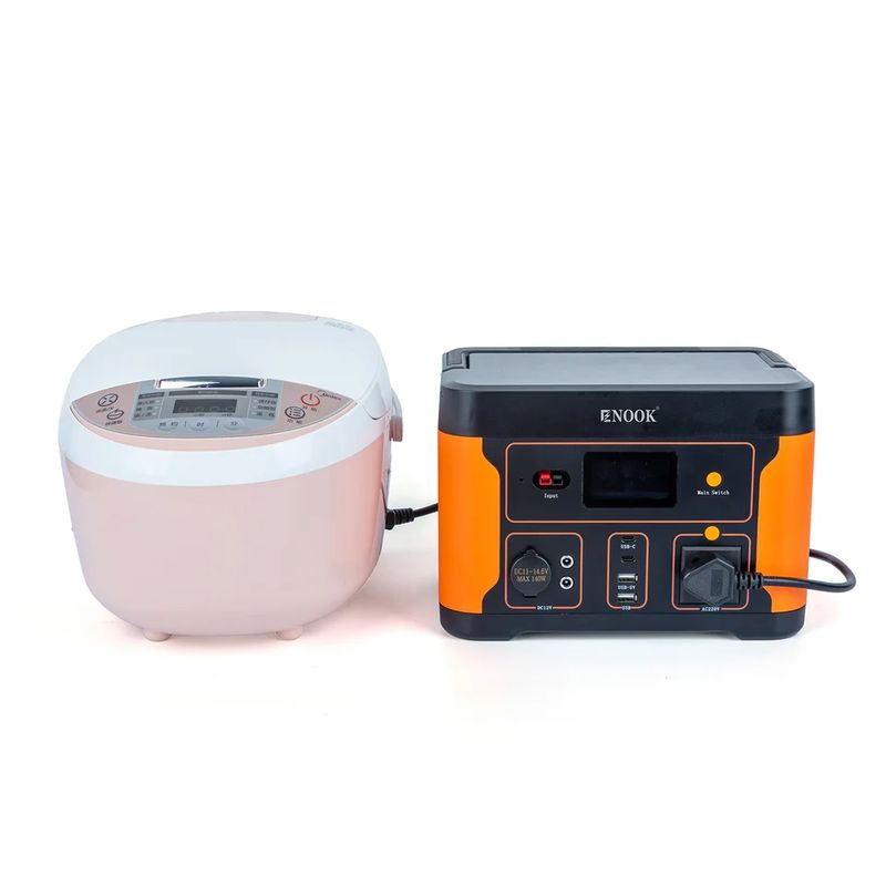Pure Sine Wave 500W draagbare elektriciteitscentrale met USB-C-poorten en batterijcapaciteit